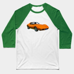 1977 Corvette Baseball T-Shirt